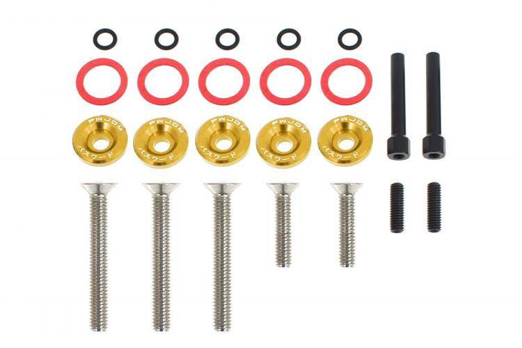 JDM Valve Cover Washers D-Series red JDM Valve Cover Washers D-Series red