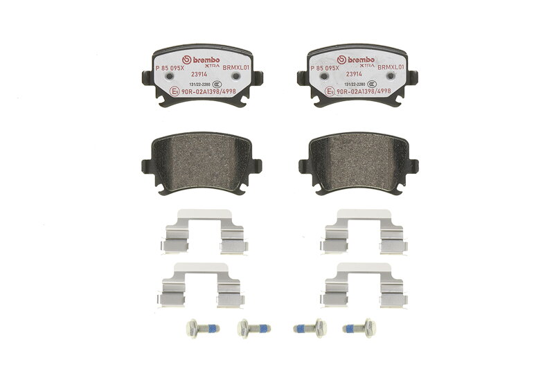 Brzdové platničky VW, Škoda, Seat, Audi - zadné Brzdové platničky VW, Škoda, Seat, Audi - zadné
