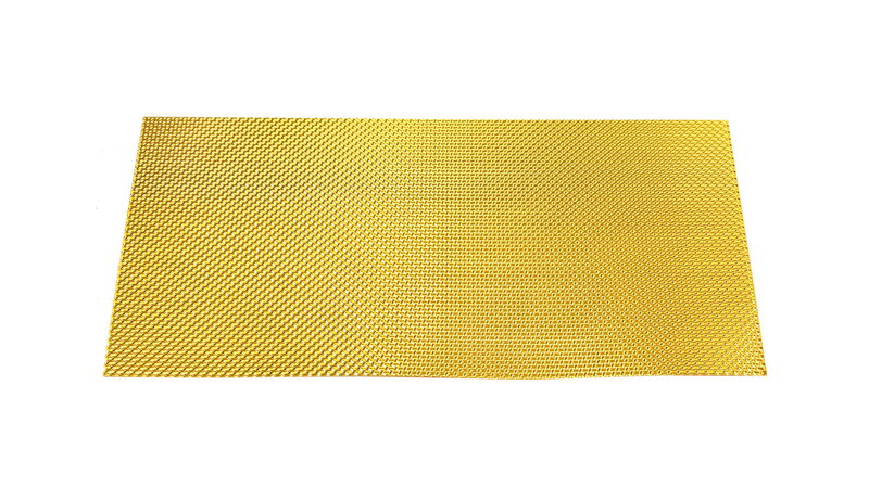 Turboworks Tepelný štít embosovaný hliník Gold 0,5 mm 30 cm x 60 cm Turboworks Tepelný štít embosovaný hliník Gold 0,5 mm 30 cm x 60 cm