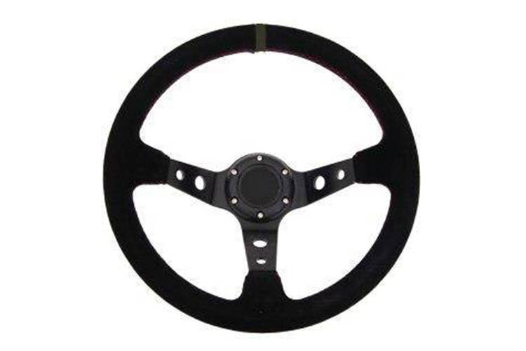 Steering wheel Pro 350mm offset:80mm Suede Black Steering wheel Pro 350mm offset:80mm Suede Black