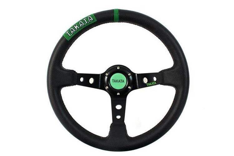 Steering wheel Pro 350mm offset:80mm Takata Leather Steering wheel Pro 350mm offset:80mm Takata Leather