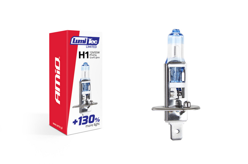 Žiarovka AMIO H1 +130% 12V 55W LumiTec LIMITED AMIO Žiarovka AMIO H1 +130% 12V 55W LumiTec LIMITED AMIO