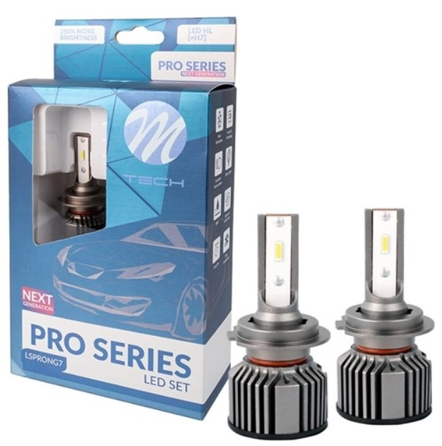 LED SET PRO Series Autožiarovka H7 +250% svietivosti M TECH LED SET PRO Series Autožiarovka H7 +250% svietivosti M TECH