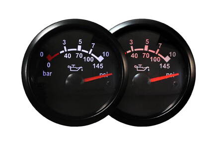 Auto Gauge T90 52mm - Tlak oleja
