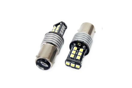LED CANBUS (P21/5W) BAY15d 15SMD 2835 7,5W 1157 White 12V/24V