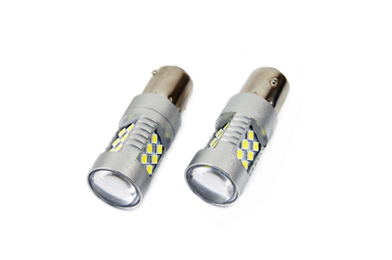 AMIO LED CANBUS 24SMD 3030 1156 (P21W) White 12V/24V