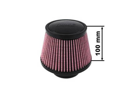 Vzduchový filter TurboWorks V: 100 DIA: 101 mm fialový