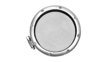 Air intake cover 101mm Silver