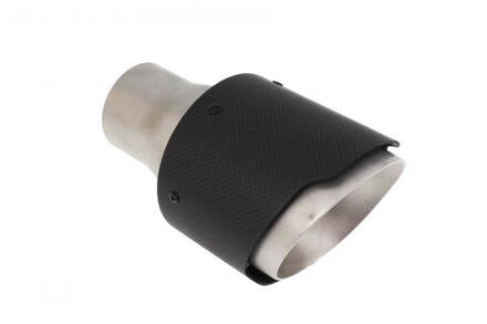 Koncovka výfuku 114 mm, vstupná 63 mm karbónová