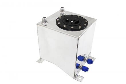 TurboWorks palivová nádrž 10/20L strieborná
