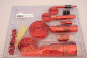 Univerzálne opletené hadice - RED