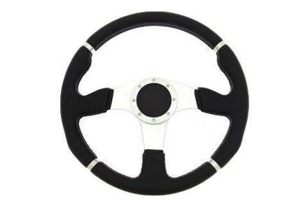 Steering wheel Pro 350mm offset: 0mm Leather Black