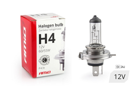 Žiarovka 12V H4 60/55W AMIO