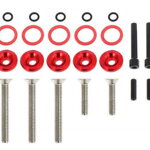 JDM Valve Cover Washers D-Series red JDM Valve Cover Washers D-Series red
