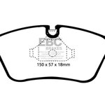 Brzdové platničky BMW E46, E36, E85 -predné Brzdové platničky BMW E46, E36, E85 -predné