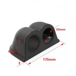 Gauges adapter console 2x52mm Gauges adapter console 2x52mm