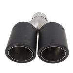 Dvojitá koncovka výfuku 2x101 mm, vstupná 76 mm - carbon Dvojitá koncovka výfuku 2x101 mm, vstupná 76 mm - carbon