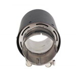 Koncovka výfuku 114 mm, vstupná 76 mm karbónová Koncovka výfuku 114 mm, vstupná 76 mm karbónová