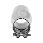 Koncovka výfuku 89 mm, vstupná 51 mm Leštená Koncovka výfuku 89 mm, vstupná 51 mm Leštená