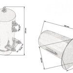 Palivová nádrž 2,5L + armatúry Swirl Pot Palivová nádrž 2,5L + armatúry Swirl Pot