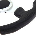 Steering wheel Pro 350mm offset: 0mm Leather Black Steering wheel Pro 350mm offset: 0mm Leather Black