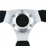 Steering wheel Pro 350mm offset:0mm Leather Black Steering wheel Pro 350mm offset:0mm Leather Black