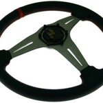 Steering wheel Pro 350mm offset:20mm Carbon Red Steering wheel Pro 350mm offset:20mm Carbon Red