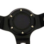 Steering wheel Pro 350mm offset:80mm Suede Black Steering wheel Pro 350mm offset:80mm Suede Black