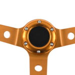Steering wheel Pro 350mm offset:80mm Suede Black Steering wheel Pro 350mm offset:80mm Suede Black