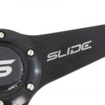 Steering wheel SLIDE 350mm offset:20mm Suede Grey Steering wheel SLIDE 350mm offset:20mm Suede Grey